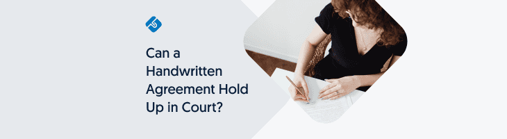 Can a Handwritten Agreement Hold Up in Court?