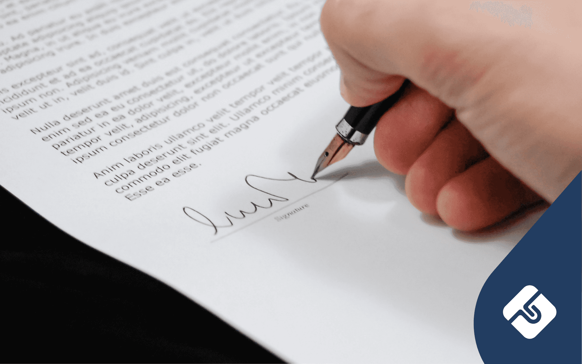 How to sign on someone else's behalf legally